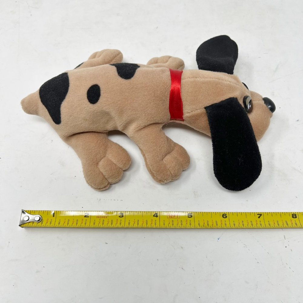 Pound Puppies Plush 8” Small Newborns Tan w/ Brown Ears Stuffed Animal Dog - Picture 8 of 8